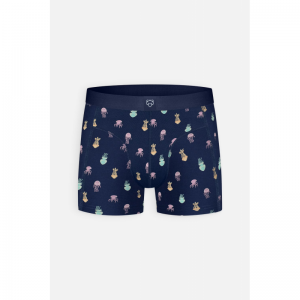 navy jellyfish blauw