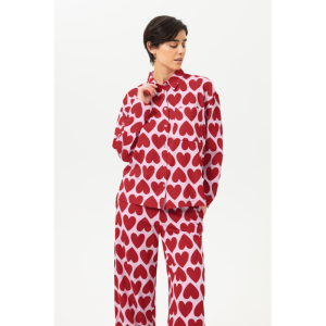 Sugar Hearts 874 rood